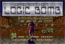 Pantallazo de Operation Logic Bomb para Super Nintendo