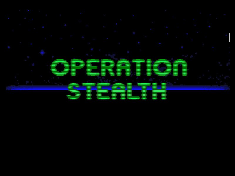 Pantallazo de Operation Stealth para Amiga