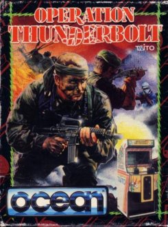 Caratula de Operation Thunderbolt, Cartridge para Amstrad CPC