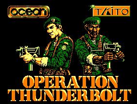 Pantallazo de Operation Thunderbolt, Cartridge para Amstrad CPC