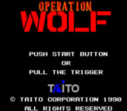 Pantallazo de Operation Wolf para Sega Master System