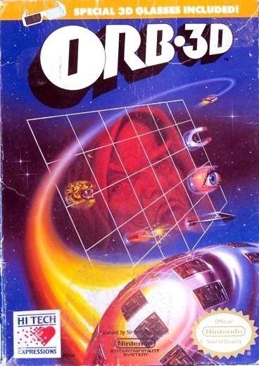 Caratula de Orb 3-D para Nintendo (NES)