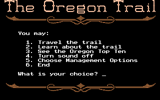 Pantallazo de Oregon Trail, The para PC