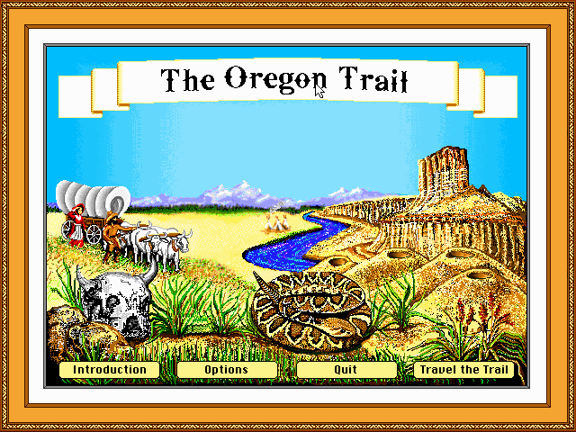 Pantallazo de Oregon Trail Deluxe para PC