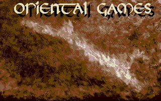 Pantallazo de Oriental Games para Atari ST