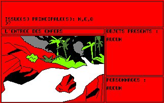 Pantallazo de Orphee para Amstrad CPC