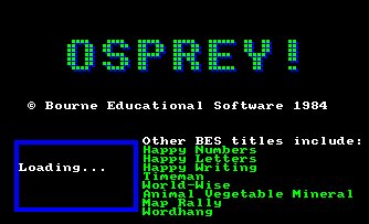 Pantallazo de Osprey! para Amstrad CPC