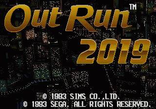 Pantallazo de Out Run 2019 para Sega Megadrive