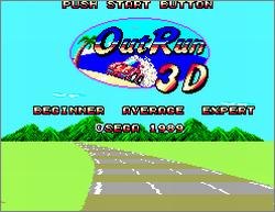 Pantallazo de Out Run 3-D para Sega Master System
