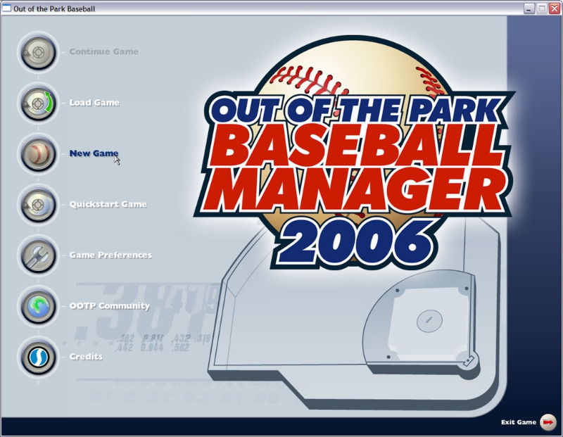 Pantallazo de Out of the Park Baseball 2006 para PC