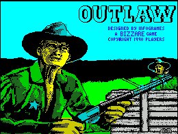 Pantallazo de Outlaw para Spectrum