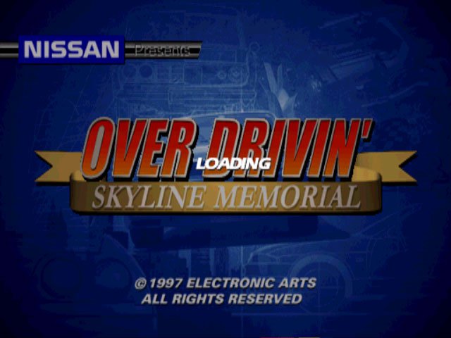 Pantallazo de Over Drivin' Skyline Memorial para PlayStation