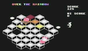 Pantallazo de Over the Rainbow para Commodore 64
