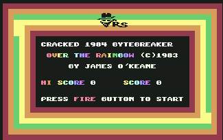 Pantallazo de Over the Rainbow para Commodore 64