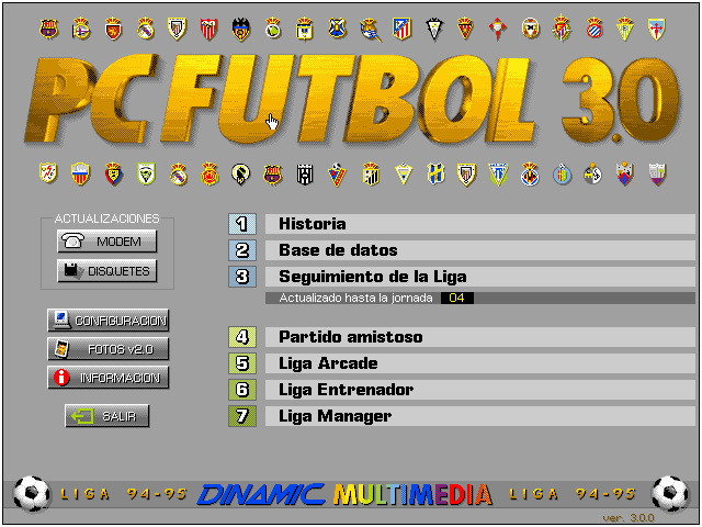 Pantallazo de PC Fútbol 3.0 para PC