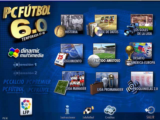 Pantallazo de PC Fútbol 6.0 para PC