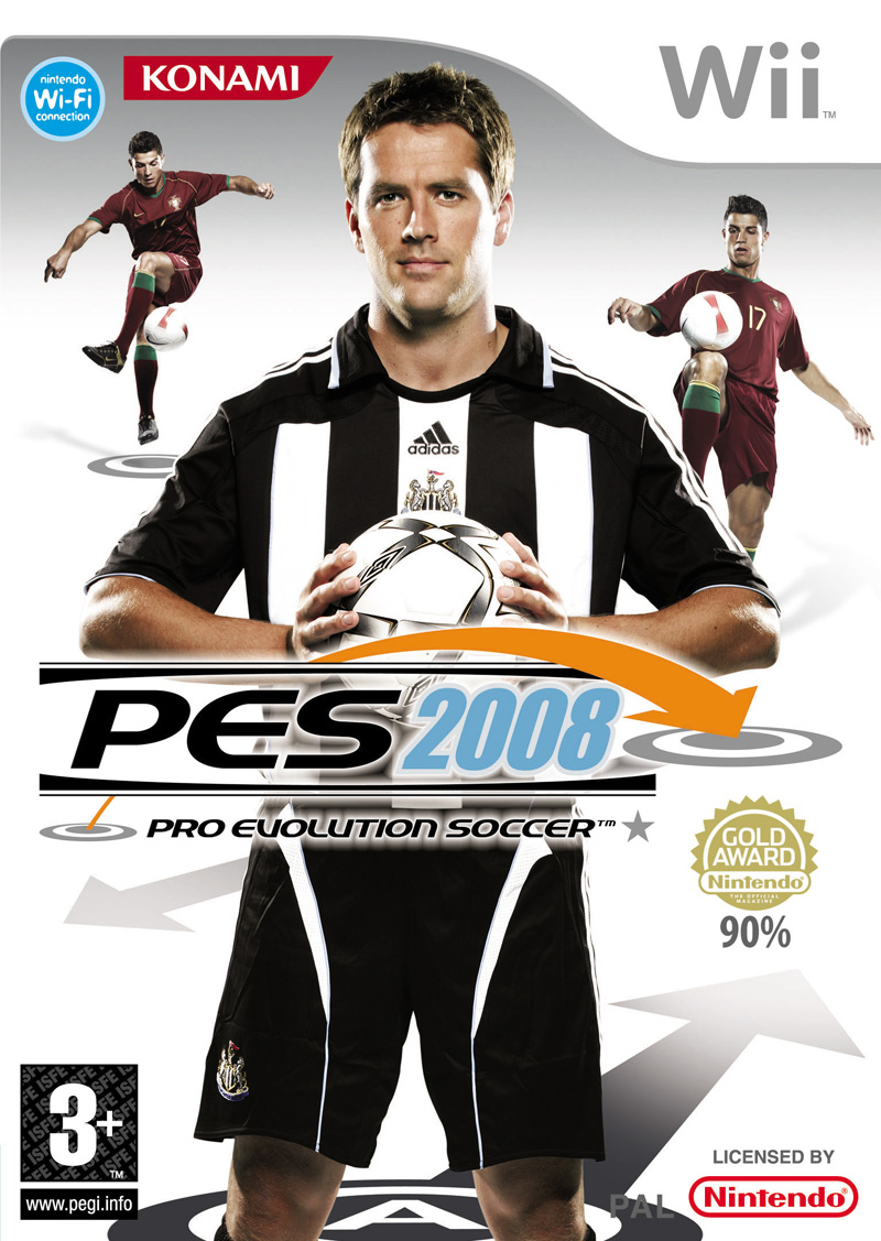 Caratula de PES 2008: Pro Evoluion Soccer para Wii