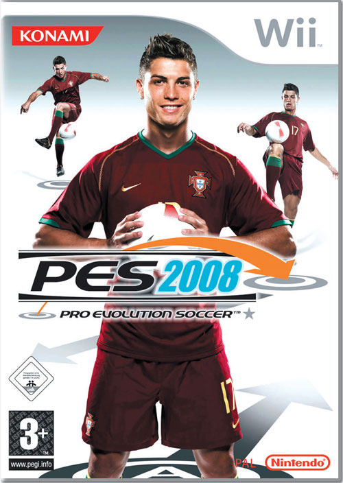 Caratula de PES 2008: Pro Evoluion Soccer para Wii