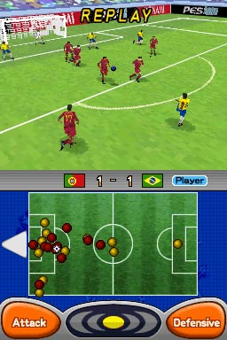 Pantallazo de PES 2008: Pro Evolution Soccer para Nintendo DS