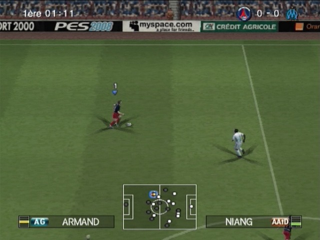 Pantallazo de PES 2008: Pro Evolution Soccer para PlayStation 2