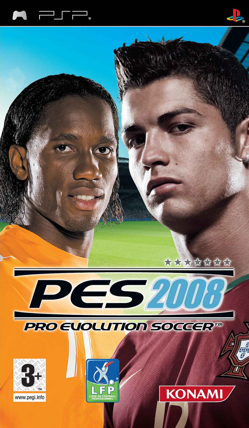 Caratula de PES 2008: Pro Evolution Soccer para PSP