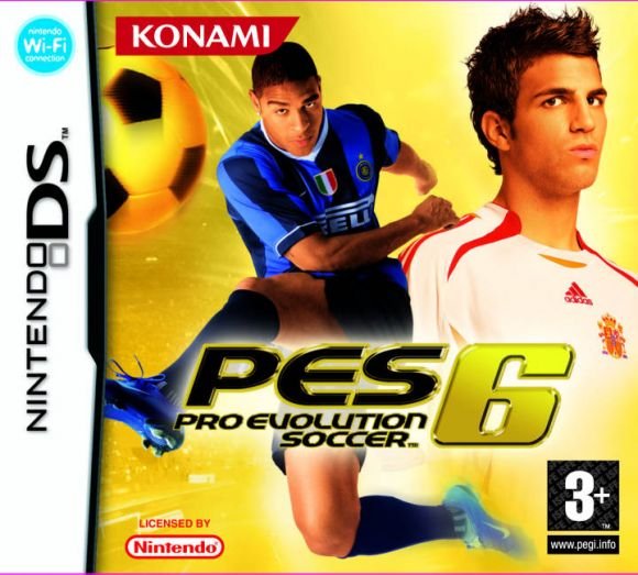 Caratula de PES 6: Pro Evolution Soccer para Nintendo DS