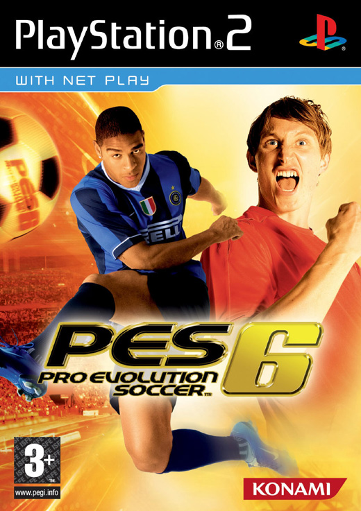 Caratula de PES 6: Pro Evolution Soccer para PlayStation 2