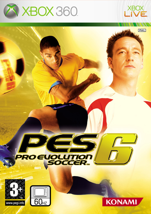 Caratula de PES 6: Pro Evolution Soccer para Xbox 360