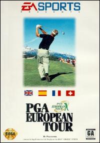 Caratula de PGA European Tour para Sega Megadrive