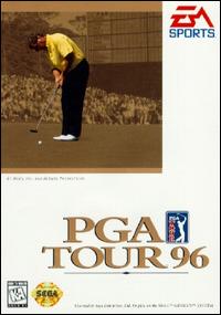 Caratula de PGA Tour 96 para Sega Megadrive