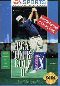 Caratula de PGA Tour Golf II para Sega Megadrive