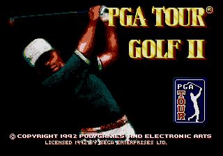 Pantallazo de PGA Tour Golf II para Sega Megadrive