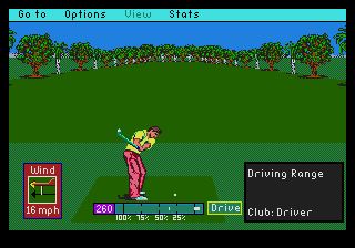 Pantallazo de PGA Tour Golf para Sega Megadrive
