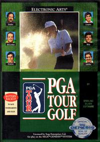 Caratula de PGA Tour Golf para Sega Megadrive