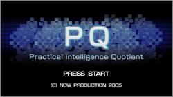 Pantallazo de PQ: Practical Intelligence Quotient para PSP