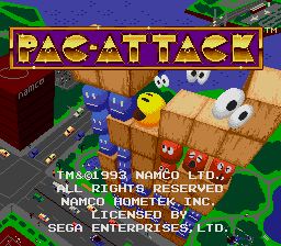 Pantallazo de Pac-Attack para Sega Megadrive