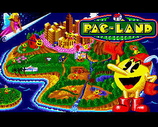 Pantallazo de Pac-Land para Amiga