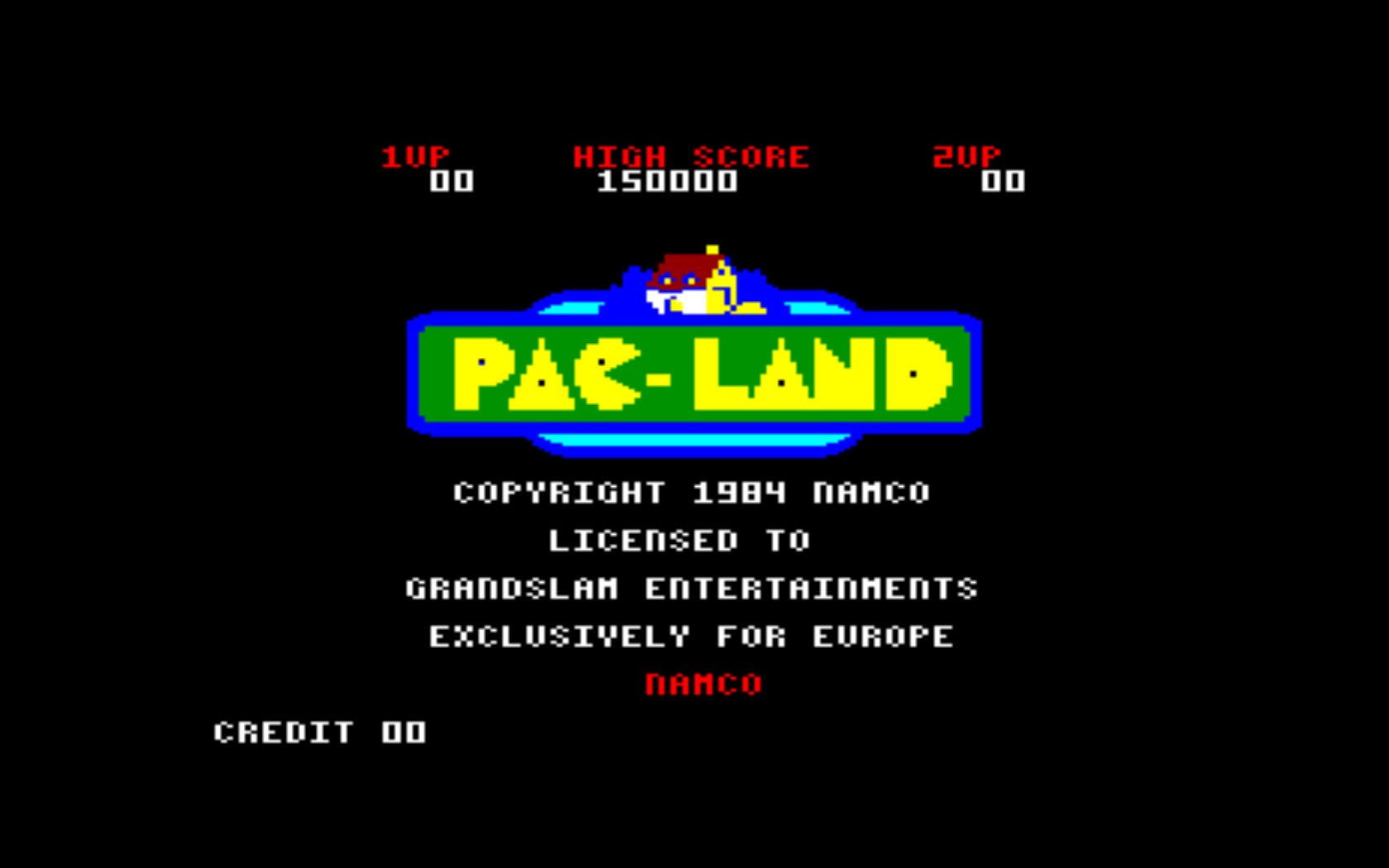 Pantallazo de Pac-Land para Amstrad CPC