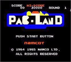 Pantallazo de Pac-Land para Nintendo (NES)
