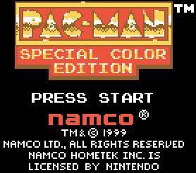 Pantallazo de Pac-Man: Special Color Edition para Game Boy Color