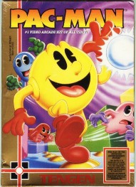 Caratula de Pac-Man (Tengen) para Nintendo (NES)