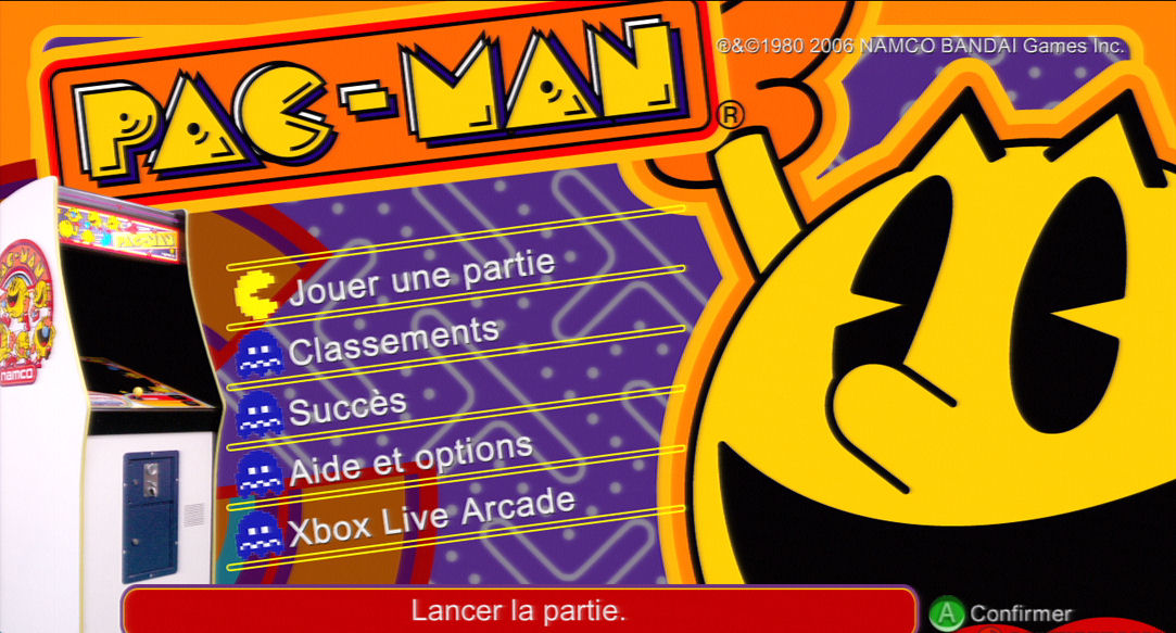 Pantallazo de Pac-Man (Xbox Live Arcade) para Xbox 360