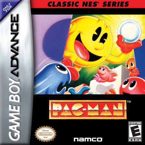 Caratula de Pac-Man [Classic NES Series] para Game Boy Advance