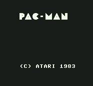 Pantallazo de Pac-Man Atari para Commodore 64