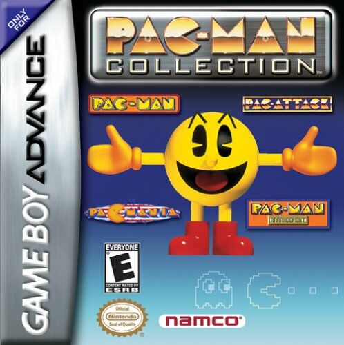 Caratula de Pac-Man Collection para Game Boy Advance