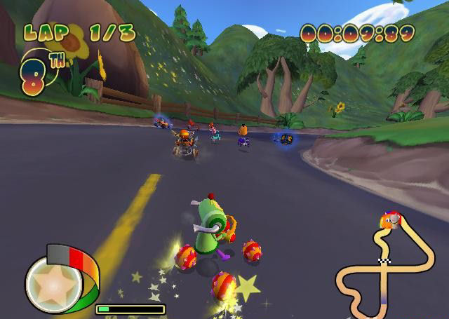 Pantallazo de Pac-Man World Rally para PlayStation 2