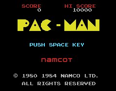 Pantallazo de Pac-Man para MSX