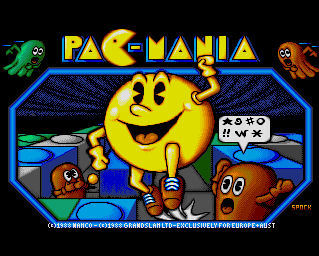 Pantallazo de Pac-Mania para Amiga