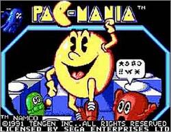 Pantallazo de Pac-Mania para Sega Master System