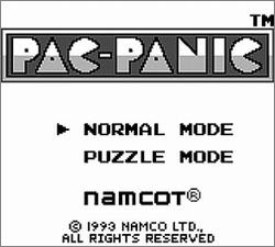 Pantallazo de Pac-Panic para Game Boy
